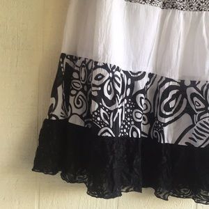Y2K White Lace Skirt main image 0